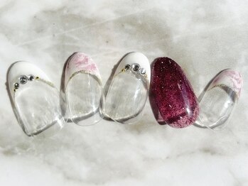 カレネイル(kale nail)/６月限定シンプルART+500円