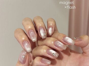 ランドネイル 天神(LANDNAIL)/マグネット×フラッシュ♪