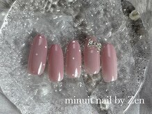 ミニュイネイルバイゼン(minuit nail by Zen)/パーツ付き定額デザインコース