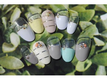 ネイルサロン ブリオン(Nail Salon Bullion)/ボーダーネイル