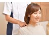 猫背姿勢矯正60分¥5,500円◆慢性頭痛、肩こり、ストレートネック、猫背改善に