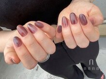 ナナ 白金高輪(nana)/ちゅるん ボルドー 秋カラー