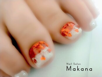 マカナ(Makana)/ハートフットネイル