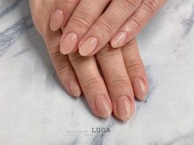 ネイルアトリエルカ(nail atelier LUCA)/M-450 大人上品シアーラメネイル