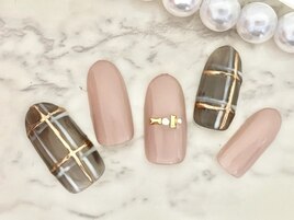 チェックネイル♪