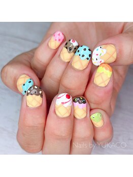 リグネイルスタジオ(Lig nail studio)/アイスクリームネイル