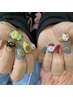 3Dネイル5本以上のネイルご希望の方はこちらをお選びください