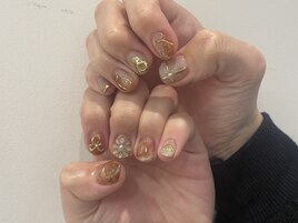 パラジェル使用＊持ち込みネイル