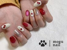 モグネイル(Mogunail)/3.4月定額A /さくらんぼネイル