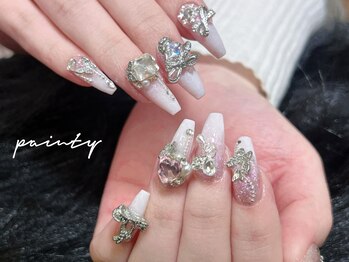 ペンティ(Painty)の写真/理想のデザインを叶えるなら【パーツ追加料金なし×パーツ600種類以上】を揃えたPainty nailにお任せ★