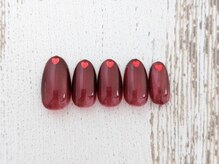 シキ 辻堂店(shiki)/ハートネイル ￥6800