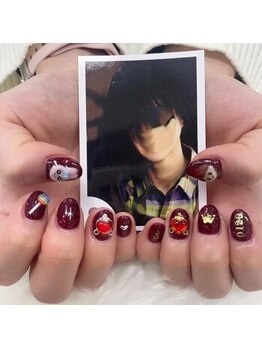 プリュム(Plume)/3D/推しネイル/キャラクター