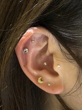 ネイルサロン コフレ あべの店(Nail Salon Coffret)/耳つぼジュエリー☆