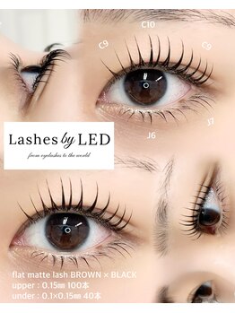 パティオアイラッシュ(Patio eyelash)/LEDエクステパーマ100本/下40本