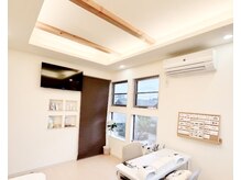 サロンリフォームしました。よもぎ蒸し専用ルームが完成。