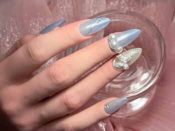 サロン ド オーヴ(salon de Orbe)の写真/【持ち込み画像OK!】120分オーダーデザインコース★自分だけのオリジナルネイルで指先を華やかに♪