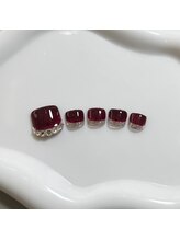 アイコニック ネイルアンドアイ 長久手店(ICONIQ nail&eye)/6月定額フットデザイン