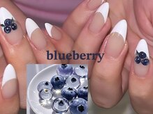 ジェミーネイル エビス(Jemiy nail ebisu)/フレンチブルーベリー