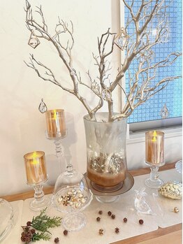 リアン ラッシュリフト(Lien LASHLIFT)/キラキラブロンズのクリスマス♪