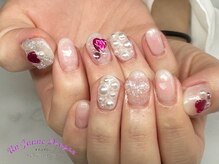 アン ジョーヌドラゴ/【自爪ネイル】ふわふわネイル