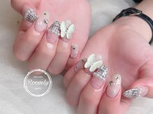 ルブリー(roovely)/ツイードネイル