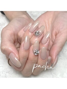 パシャ(Pacha)/ワンカラー+1本アート