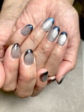 ラキネイル(LAKI Nail)/マグネットフレンチネイル