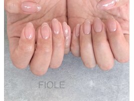 上品なマグネットネイル♪