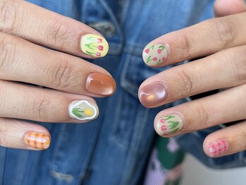 チューリップネイル