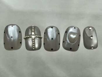 アイネイルズ 恵比寿店(I nails)/うるうるミラーマグ10480円