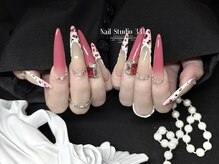 サンサンイチ 関内店(331)/ヒョウ柄×ピンクグラデーション