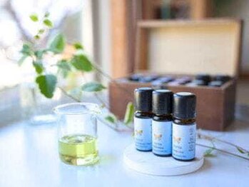 グリーンセラピー(Green therapy)の写真/スイス産「farfalle」オーガニック精油のピュアな香りに満たされ、自然と笑顔に戻る時間♪