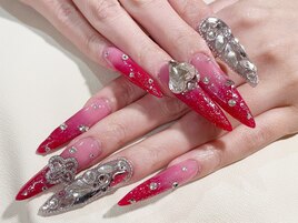 派手可愛グラデーション