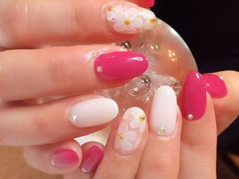 ポップなシースルーフラワー
