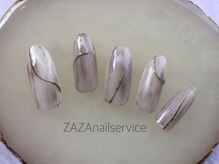 ザザネイルサービス(ZAZA nail service)/定額ニュアンス★セレクトアート
