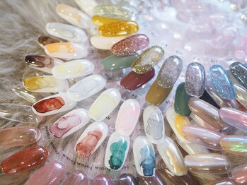 ネイルサロン ユーズ(USE.)/カラーチャート100色以上！