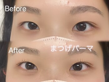 エサージュ 表参道店/まつ毛パーマ/担当：木山