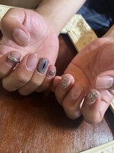 ラブラドライト(LABRADRITE)/メンズネイル