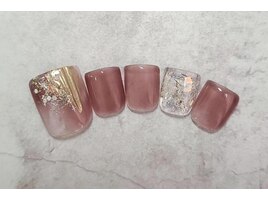 5600円　フットネイル