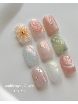 ネイル デザイン グレイス(Grace)/IZUMIお任せニュアンス