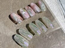 ヴォートル中野 ネイル まつげエクステの雰囲気（オーロラ.マグネット.各種パーツあり♪フィルイン/パラジェル）
