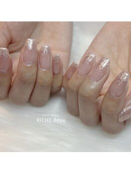 リッシュ ドゥ(RICHE deux)/シンプルラメグラデーション