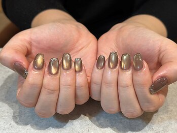 ソエル(soelu)の写真/《キャンペーンネイルご用意♪》日常にも特別な日にも…上品に映える大人の指先へ＊