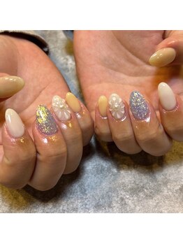 リグ 大屋駅前店(LIG)の写真/自爪を削らないフィルインでの施術が無料◎出来る限り自爪を削りたくない、傷ませたくないという方に！