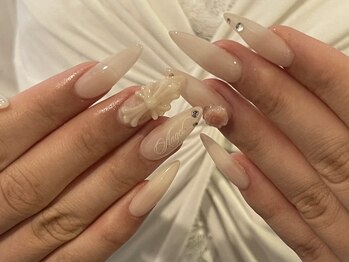 ベルネイル 池袋(Belle Nail)/フラワー、クロムデザイン