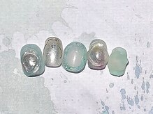 ゆびノさき イバラキシ(ibarakishi)/ミントグリーンニュアンス