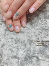 プライベート ネイルサロン マーマ(murmur)/ターコイズビジュー