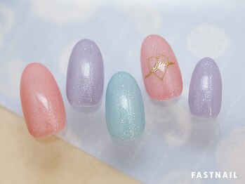 ファストネイル ロコ 春日店(FASTNAIL LOCO)/パステルネイル→写真番号:11685