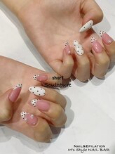 エムズスタイル ネイルバー(M's Style NAIL BAR)/guest nail