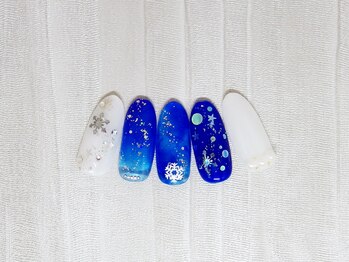 ティーエヌ 名古屋矢場町店/winterネイル*